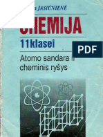 Chemija: Atomo Sandara Ir Cheminis Ryšys