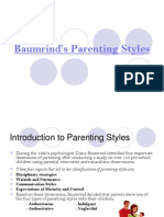 Baumrind - S Parenting Styles