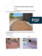 Pavimentación Urbana Con Adoquín Cerámico
