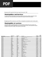 Ontario Sunshine List: Municipalities and Services