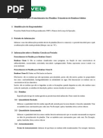 Instruções para Preenchimento das Planilhas Trimestrais de Resíduos Sólidos