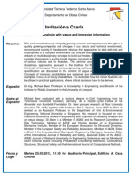 Invitación A Charla: Engineering Analysis With Vague and Imprecise Information