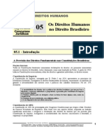 HUM 05 - Os Direitos Humanos No Direito Brasileiro