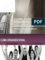 Clima y Cultural Organizacional