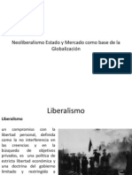 Neoliberalismo Estado y Mercado Como Base de La Globalizacic3b3n