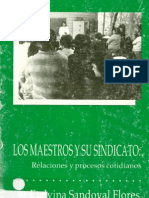 Sandoval, Etelvina - Los Maestro y Su Sindicato. Relaciones y Procesos Cotidiano