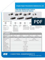 4V200 Series Solenoid Valve, Pneumatic Control Valve: - 2 10 08 B AC220V W - 4V