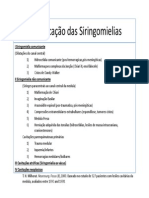 Classificacao Das Siringomielias