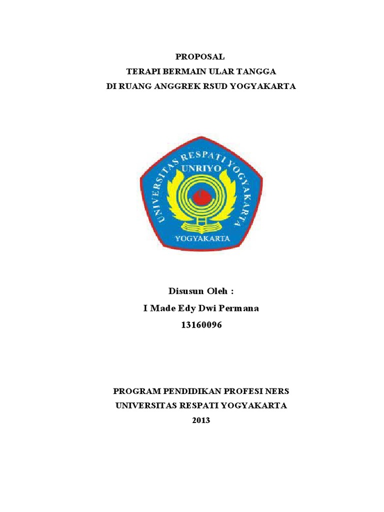 Proposal Terapi Bermain Ular Tangga