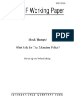 IMF - What Role for Thai Monetary Policy