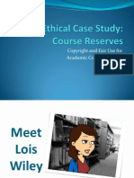 Ethical Case Study