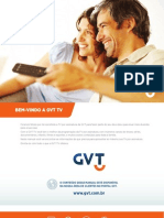 GVT Manual e Contrato TV