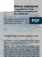 Instrumen PENYEHATAN AIR & LIMBAH CAIR