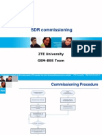 SDR Commissioning Zte