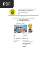 Download PENERAPAN HACCP PADA PERUSAHAAN SUSU INDOLAKTO by Paul Coleman SN215160589 doc pdf