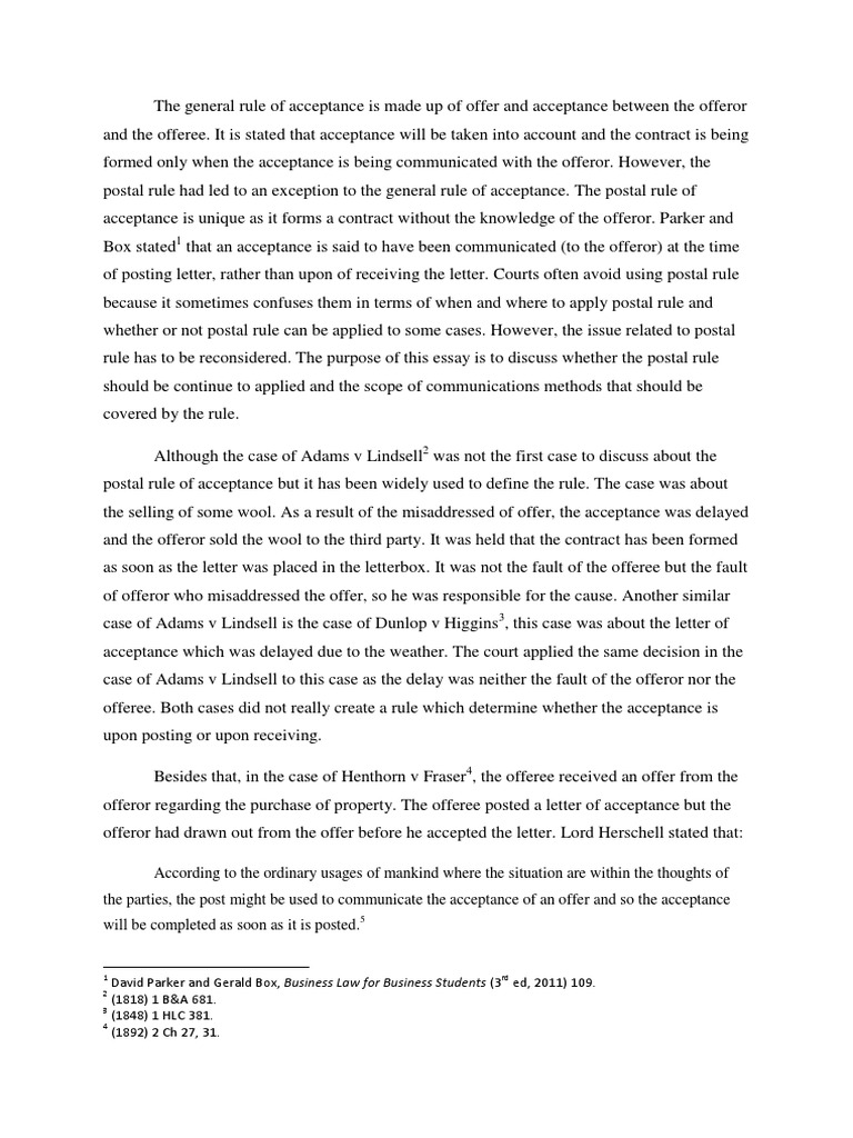 law essays sample pdf
