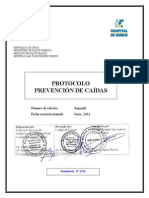 Protocolo Prevención de Caidas 2ºda edición