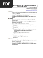 Diseño curricular en la enseñanza universitaria