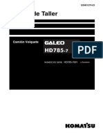 Shop Manual Espanol HD785-7 PDF