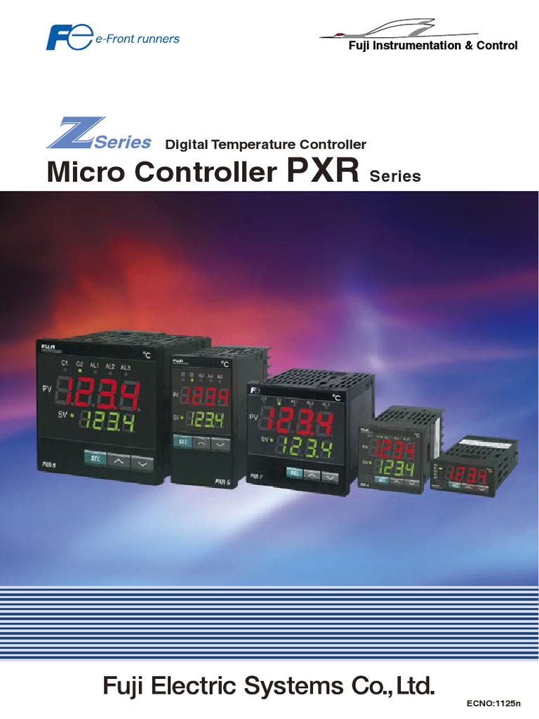 Fuji PXR3 Temperature Controller Guide | PDF | Power Supply | Parameter ...