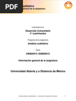 DC - C04 - ACU - U0 Todo Acerca de Analisis Cualitativo de La Unadm PDF
