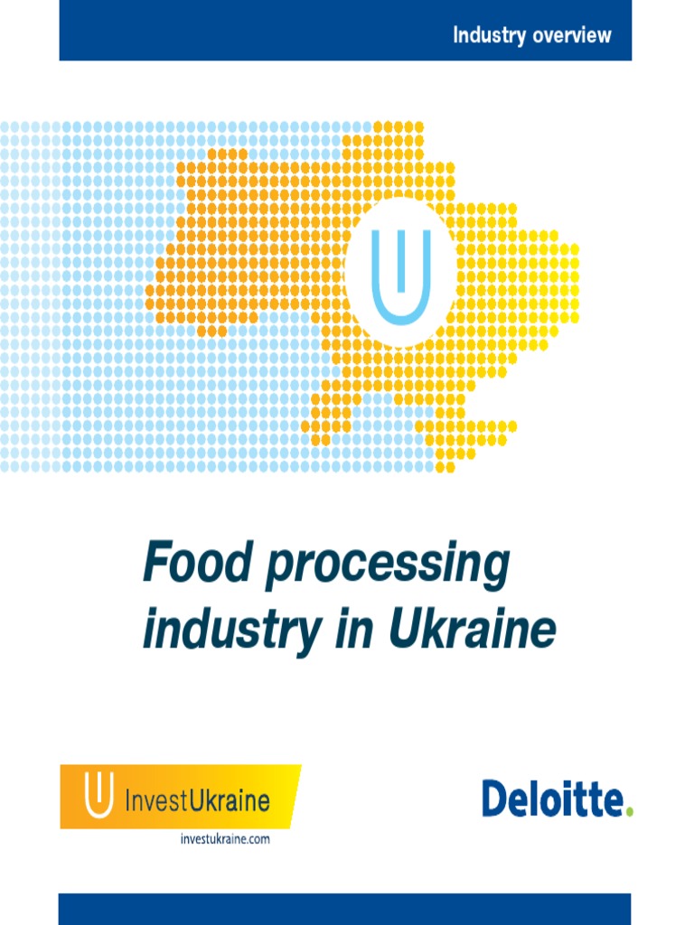Food Processing in Ukraine PDF Drink Ukraine