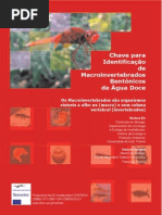 Chave para identificação de macroinvertebrados bentônicos de água doce