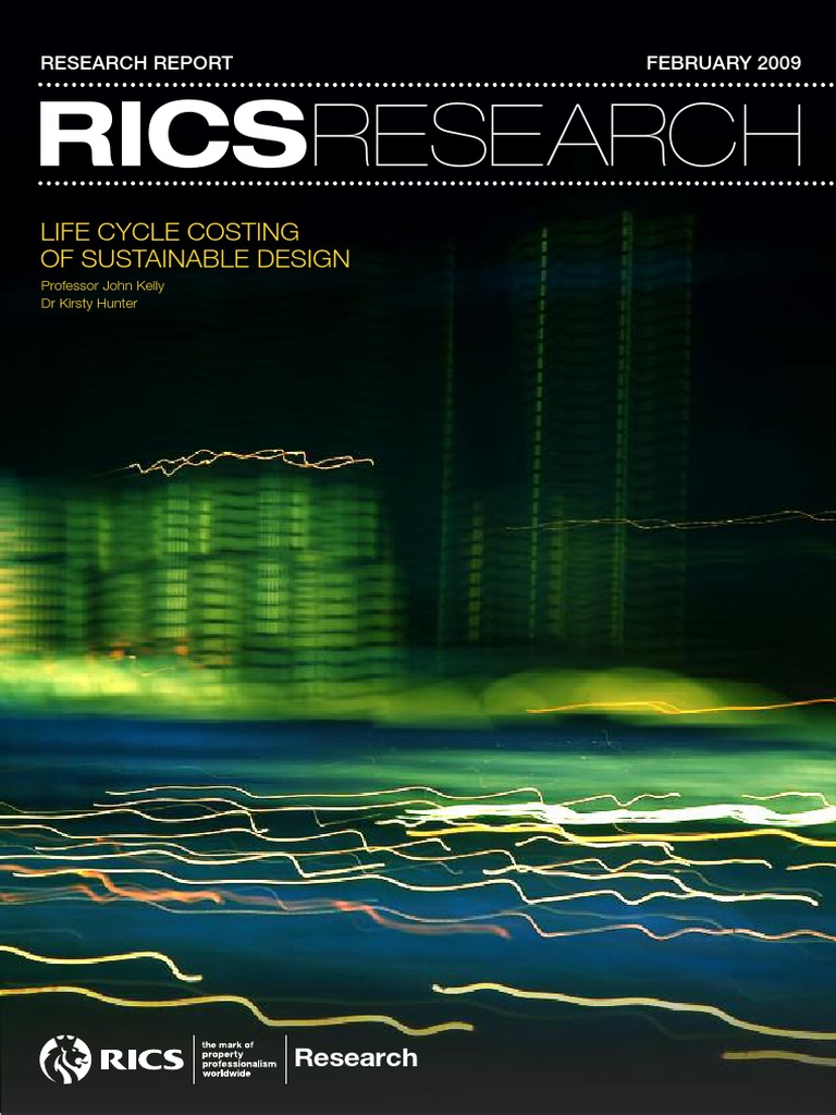RICS Life Cycle Costing Practice Notes | PDF | Life Cycle Assessment ...
