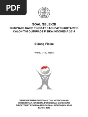 Soal Osk Fisika 2012 Jawabanku Id
