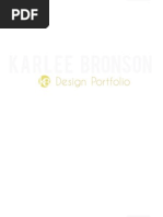 Karlee Bronson's Design Portfolio