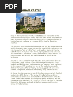 Chillingham Castle