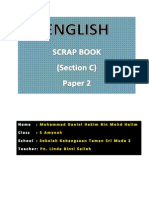 English Scrap Book