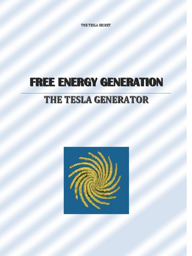 Tesla Secret | PDF | Electricity Generation | Nikola Tesla