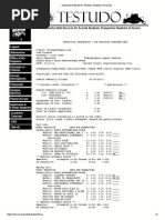 unofficial transcript