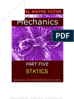 E-Book, Statics, Mechanics Revision Notes From A-Level Maths Tutor