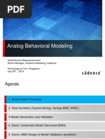 4 Singapore Analog Behavioral Modeling