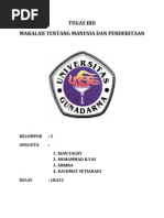 Tugas Ibd Manusia Dan Penderitaan