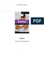 Sacked by Emma Harrison Vocabulary Novel