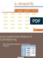 Function Jeopardy 