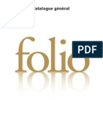 Catalogue Folio 2012