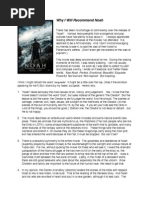 Download Why I Will Recommend Noah by David Roseberry SN215211612 doc pdf