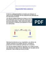 ESTEQUIOMETRIA