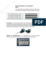 Equipos Utilizados en Electricidad - Parte Guia 1