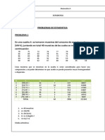 Problemas Estadistica