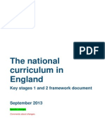 2014 Curriculum For Maths