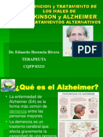 Charla de Salud Nro 08: "Prevención y Tratamiento de Los Males de Parkinson y Alzheimer Con Tratamientos Alternativos"