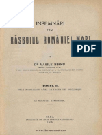 Însemnări din răsboiul României Mari. Volumul 2