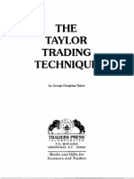 George D Taylor The Taylor Trading Technique