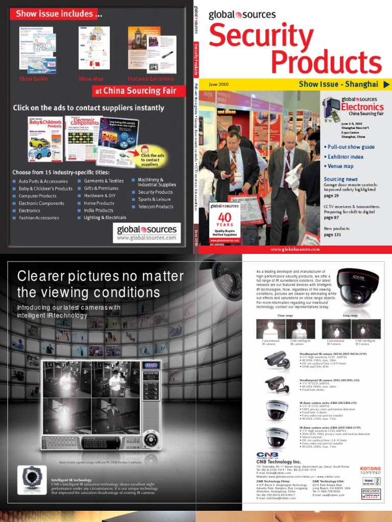 Security Products Magazine | PDF | Digital Video Recorder | Camera
