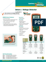Combination Multimeters With Built-In Non-Contact Ac Voltage Detector